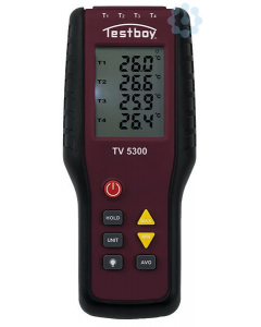 Testboy digitale 4-kanaals thermometer (62006000)