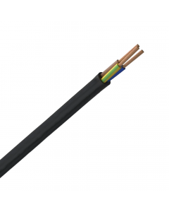 Helukabel VMVL (H05VV-F) kabel 3x1mm2 zwart per meter