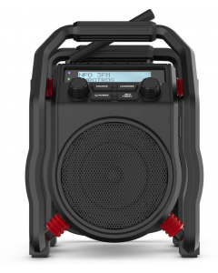 PerfectPro bouwradio Ubox 400r Bluetooth DAB+ FM AUX 7W IP64 (UB400R2)