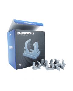 EMhub klembeugel 16 - 19mm - grijs per 100 stuks