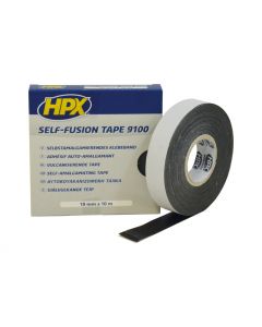 HPX vulkaniserende tape 19mm x 10 meter zwart (SF1910)