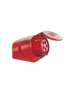SIROX CEE wandcontactdoos IP44, 5-polig, 400V, 6H, 32A