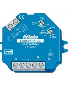 Eltako EUD61 - Dimmer Drukknop LED universeel 400W 61100801
