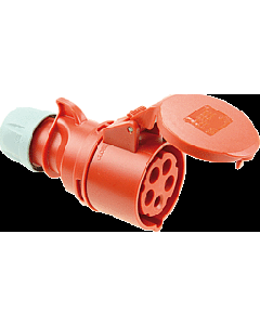 Kopp CEE contrastekker IP 44, 5-polig, 400V, 6h, 16a (182301001)