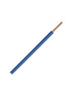 Waskoning+Walter VD draad 2,5mm blauw rol 100 meter