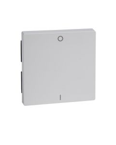 Schneider Electric systeem M wip met aanduiding 0/1 - actief wit glanzend (MTN432225)