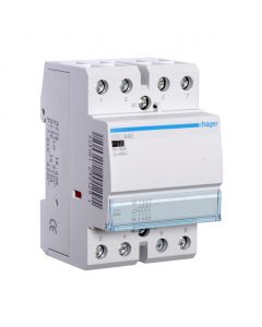 Hager magneetschakelaar 230V 40A 4 maak (ESC440)