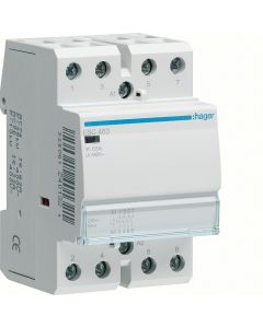 Hager magneetschakelaar 230V 63A 4 maak (ESC463)