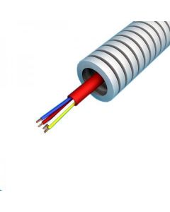 Snelflex flexibele buis brandalarmkabel YR-mb rood 4x0,8mm - 16mm rol 100 meter (SFYR04R)