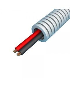 Snelflex flexibele buis luidsprekerkabel 2x2,5 mm - 16 mm rol 100 meter