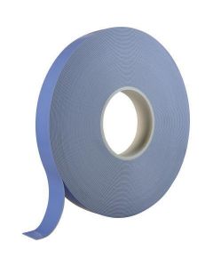 HPX dubbelzijdig tape 25mm x 25 meter wit (KT2525)