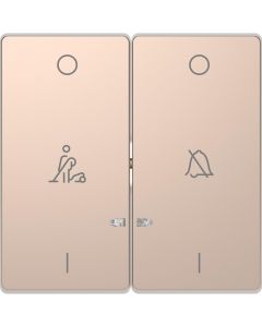 Schneider Electric D Life seriewip met opdruk - champagne metallic (MTN3429-6051)