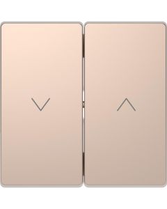 Schneider Electric D Life seriewip voor jaloezieschakelaar - champagne metallic (MTN3855-6051)