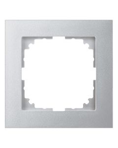 Schneider Electric M-Pure 1-voudig afdekraam - aluminium (MEG4010-3660)