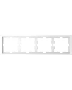 Schneider-Merten D Life afdekraam 4-voudig - lotuswit (MTN4040-6535)
