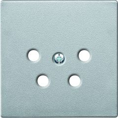 Schneider Electric systeem M centraalplaat voor PTT aansluitdozen - aluminium (MTN4220-0460)