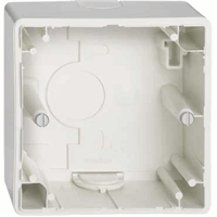 Schneider Electric M-Smart opbouw behuizing 1-voudig - polarwit (MTN512119)