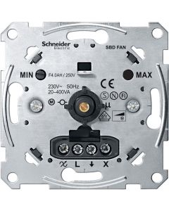 Schneider Electric Merten Draaidimmer voor ventilatoren (MTN5143-0000)