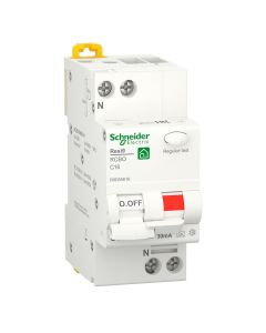 Schneider Electric aardlekautomaat 1-polig+nul 16A C-kar 30mA (R9D55616)