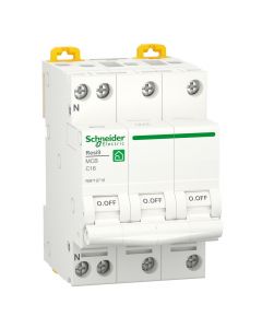 Schneider Electric krachtgroep 3-polig+nul 16A C-kar (R9P19716)