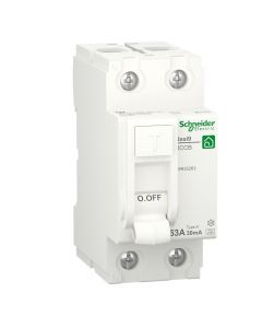 Schneider Electric aardlekschakelaar 2-polig 63A 30mA type A (R9R35263)
