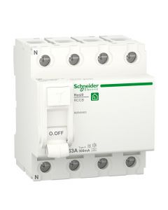 Schneider Electric aardlekschakelaar 4-polig 63A 300mA type A (R9R45463)