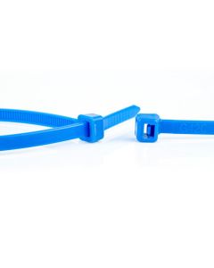 WKK tie wraps 2.5x100mm blauw - per 100 stuks (11032671)