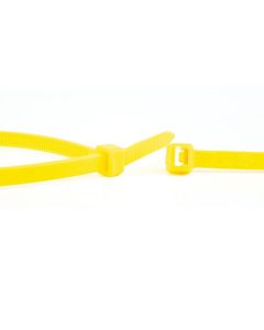 WKK tie wraps 7.6x370mm geel - per 100 stuks (110227471)