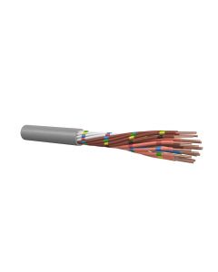 Signaalkabel 16x0,8 mm grijs - per meter