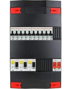 ATTEMA groepenkast 10 groepen 1 fase 220x390 (BxH)