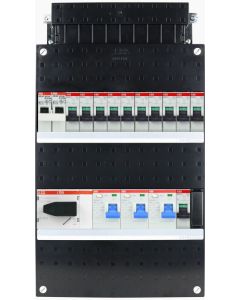 ABB SN201L groepenkast 11 groepen + fornuis 3 fase 220x390 (BxH)
