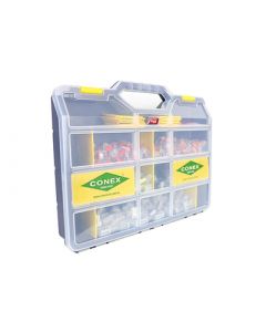 Conex lasklem assortimentsdoos groot - transparant (CH 2009M)