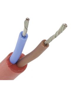 SIHF siliconenkabel 2x1,5 mm² - per meter (SIHF082223)