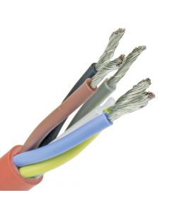 SIHF siliconenkabel 5x1,5 mm² - per meter (SIHF082253)