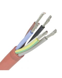 SIHF siliconenkabel 5x2,5 mm² - rol 100 meter (SIHF082350)