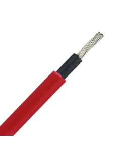 solar kabel 6mm rood per meter