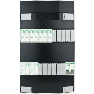 SCHNEIDER groepenkast 7 groepen 1 fase 220x380 (BxH)