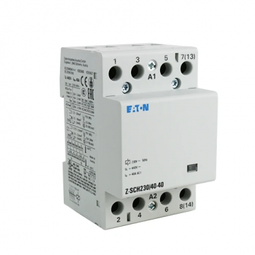 Eaton magneetschakelaar 230V 40A 4 maak en 0 verbreek (248852)