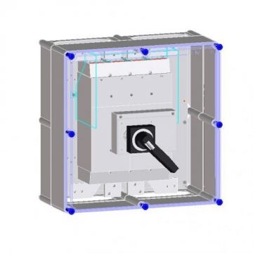 Eaton Holec Holyester schakelkast 6703610 met NZM4
