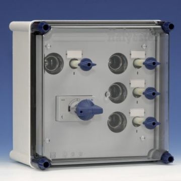 Eaton Holec Halyester krachtgroepenkast GLS404 40A 4X25A