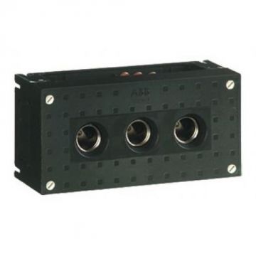 ABB zekeringkast 3x25A 110x220 mm (HSZ3)