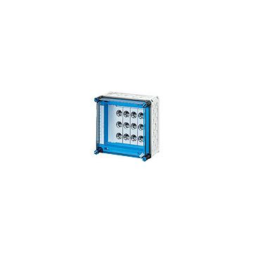 Hensel Mi 3273 zekeringkast 25A 5-polig railsysteem 250A 4x zekeringshouder