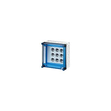 Hensel Mi 3285 zekeringkast 63A 5-polig railsysteem 630A 3x zekeringshouder