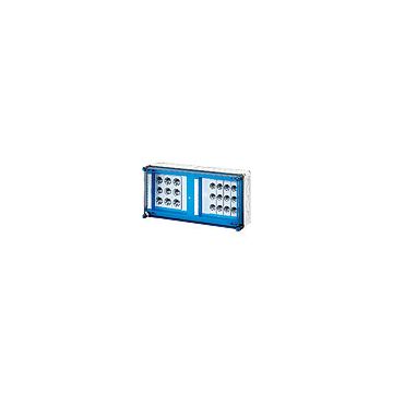 Hensel Mi 3475 zekeringkast 5-polig railsysteem 630A 4x 25A en 3x 63A zekeringshouder