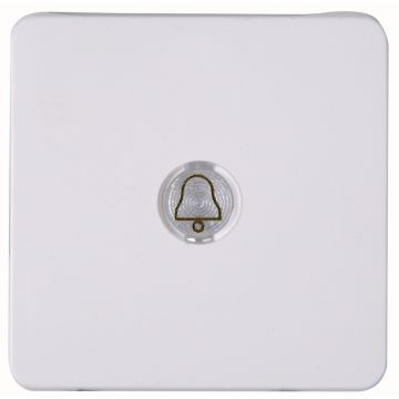 Kopp HK02 bedieningswip met lens en symbool wit