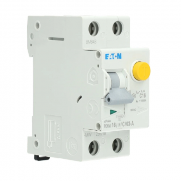 Eaton aardlekautomaat 1-polig+nul 16A C-kar 300mA (236219)