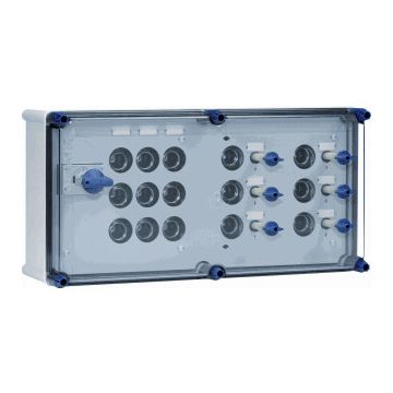 Eaton Holec Halyester krachtgroepenkast GLKS4063 63A/6X25A
