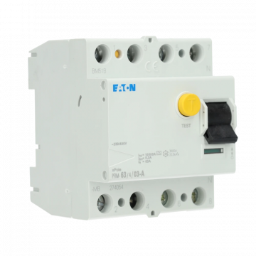 Eaton aardlekschakelaar 4-polig 63a 300mA type A (274054)