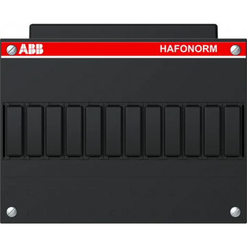 ABB HAF groepenkast leeg 1-rij 12 modules 220x165mm (HLD16)