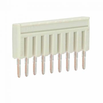 Wago kambrug 9-voudig 18A rastermaat 4,2 mm grijs (2001-409)